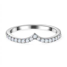 Moissanit Ring - 0,23 ct.