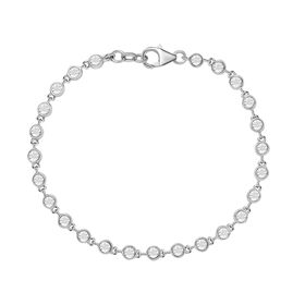 Diamant Armband, 19 cm - 0,15 ct.