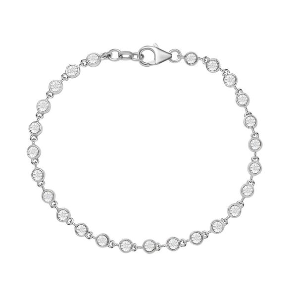 Diamant Armband, 19 cm - 0,15 ct. image number 0