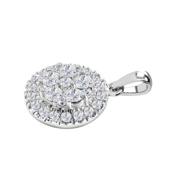 J Francis gefertigt mit SWAROVSKI- Swarovski Zirkonia Anh&auml;nger image number 4