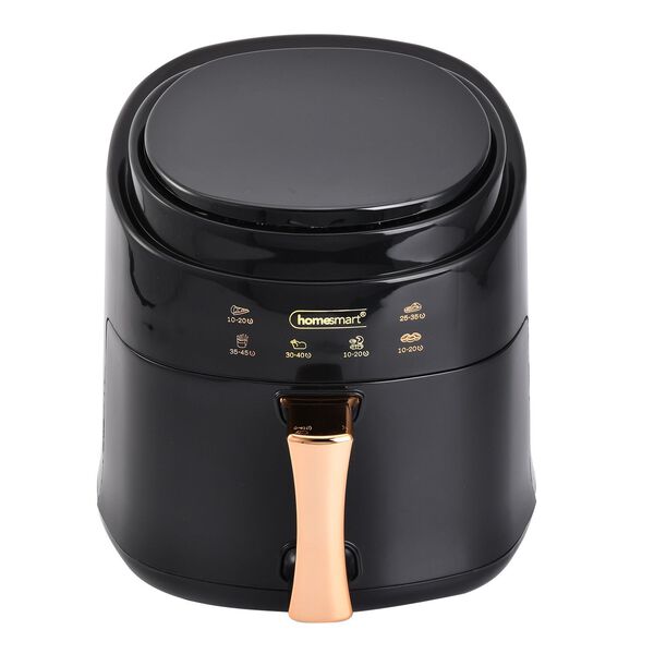 HOMESMART Digitale Hei&szlig;luftfritteuse, 8L Kapazit&auml;t, 1400W, Schwarz image number 3