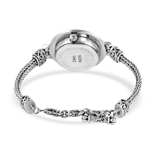 Royal Bali Kollektion- Tulang Naga-Uhr in Silber, 19 cm, 29,79g image number 4