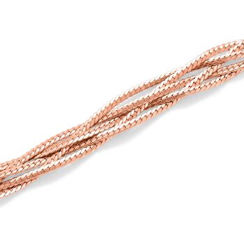 Eisen Rose Halskette ca. 53.25 cm ca. 41,40g