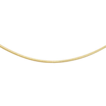 ILIANA - Italienische Schlangenkette, ca. 45 cm, 750 Gelbgold ca. 3,50g