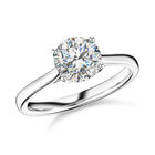 Lab Grown Diamant VS-EF Ring 950 Platin (Größe 18.00) ca. 2,03 ct
