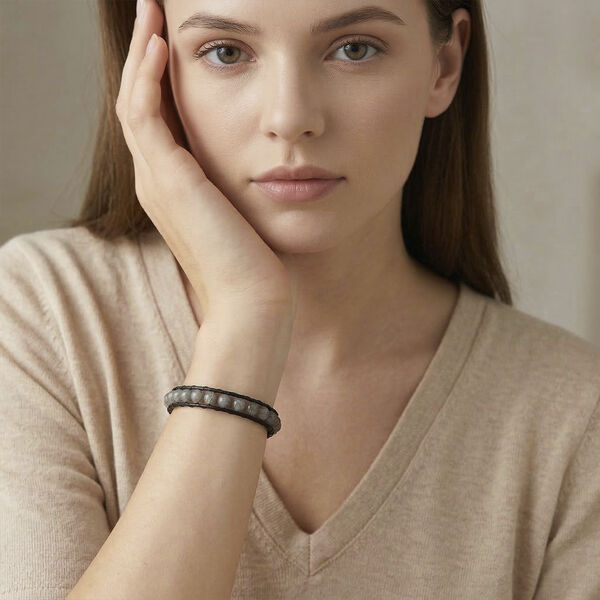 Flexibles Labradorit Armband - 35 ct. image number 3