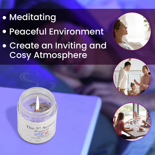 The 5th Season - Botanical Collection Duftkerze au Sojawachs im Glas, Lavendel image number 3
