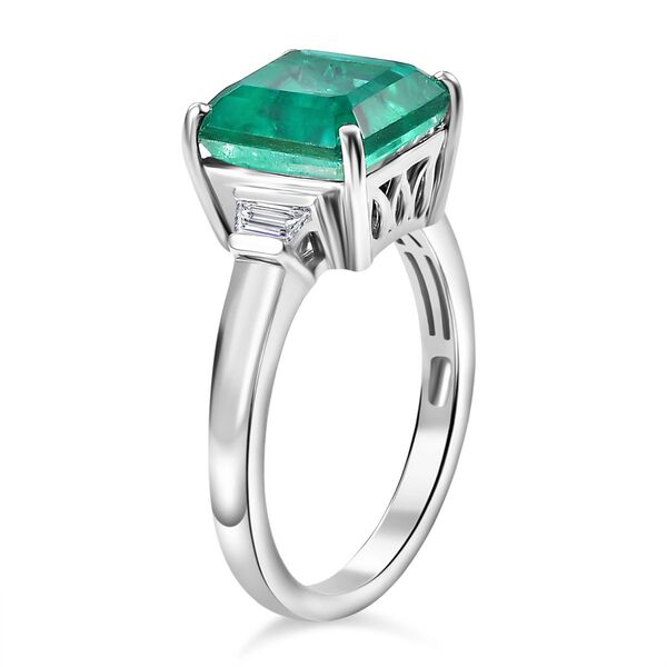 Smaragd Triplett Quarz und Topas Ring - 5,79 ct. image number 5