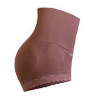 SANKOM Damen Haltungskorrektur Panty mit Spitze Shapewear, Größe L/XL, Burgundenrot image number 5