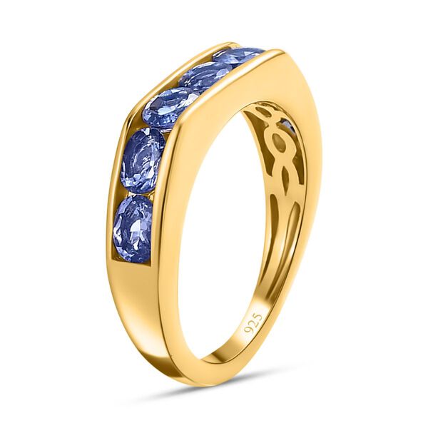 AAA Tansanit Ring - 1,23 ct. image number 5