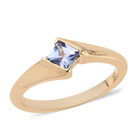 Tansanit Solitär Ring - 0,40 ct. image number 3