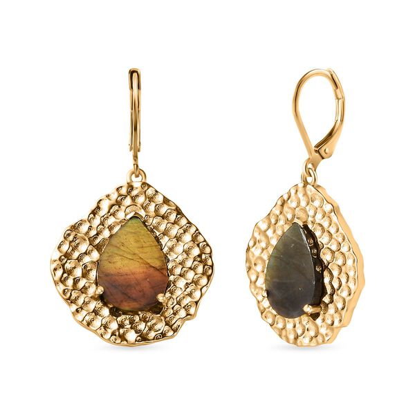 Labradorit Ohrringe - 6,17 ct.