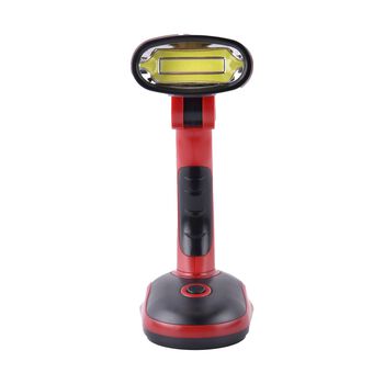 Multifunktionale LED-Tischlampe, rot