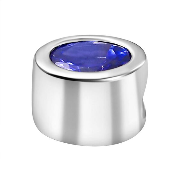 RHAPSODY AAAA Tansanit Anh&auml;nger in 950 Platin - 0,90 ct. image number 4