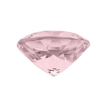 AAAA Rosa Morganit, Rund, Facettiert, ca. 8 mm, ca. 1.81 ct