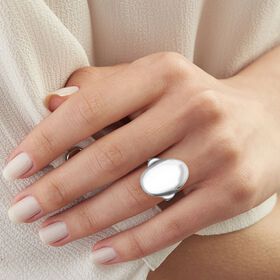 925 Silber Ring (Größe 19.00) ca. 5,55g