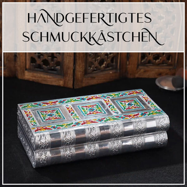 Handgefertigtes Schmuckk&auml;stchen, Mehrfarbig image number 9