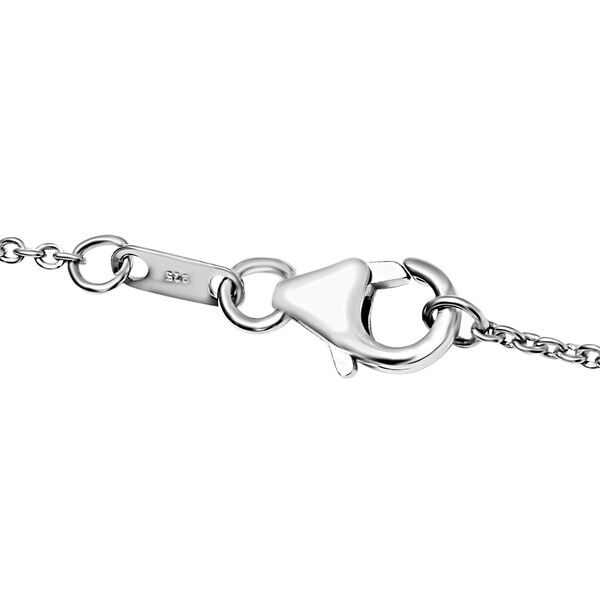 Nat&uuml;rliche, &auml;thiopische Welo Opal, Chromdiopsid und Zirkon-Halskette, 45 cm - 11,36 ct. image number 5