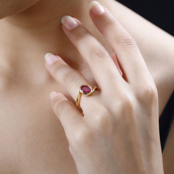 Afrikanischer Rubin-Ring - 1,76 ct. image number 3