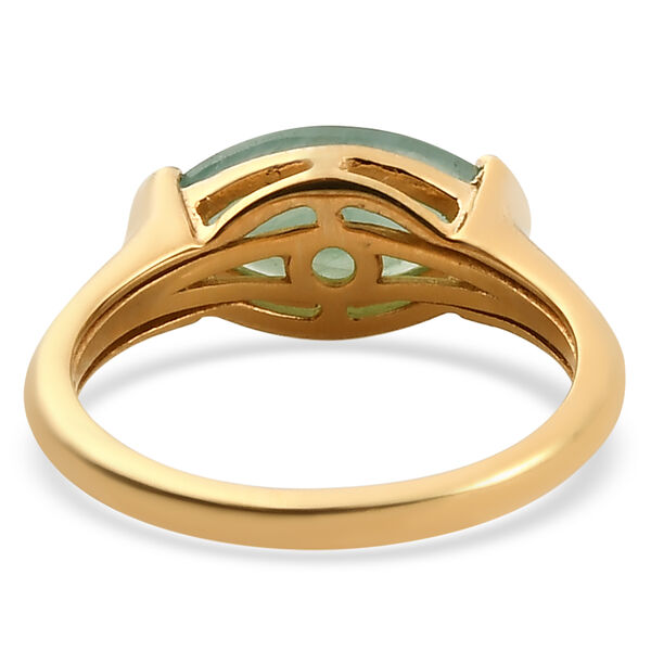 Grandidierit Solit&auml;r Ring 925 Silber vergoldet  ca. 1,75 ct image number 12