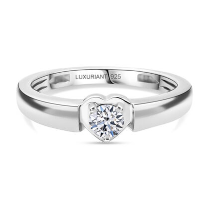 LUXURIANT DIAMOND - Lab Grown Diamant SI-GH Ring 925 Silber rhodiniert (Gr&ouml;&szlig;e 17.00) ca. 0.20 ct