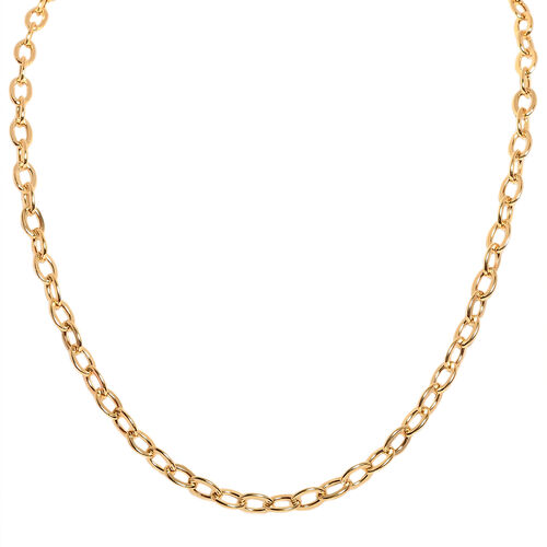 Kabelkette in 585 Gold, 50 cm image number 0