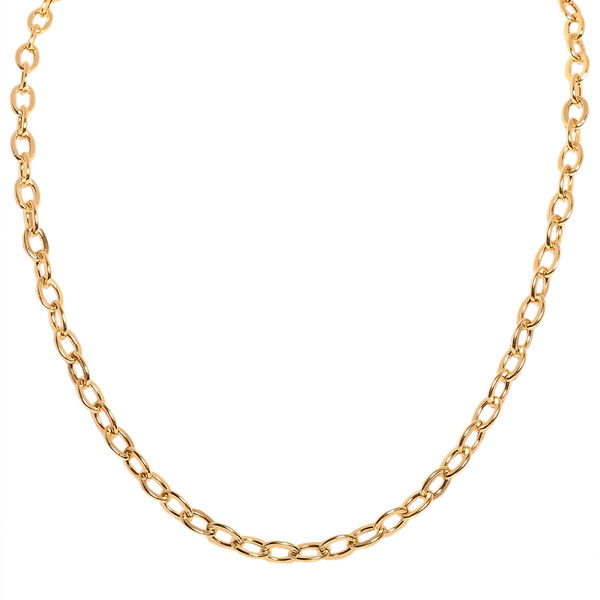 Kabelkette in 585 Gold, 50 cm image number 0