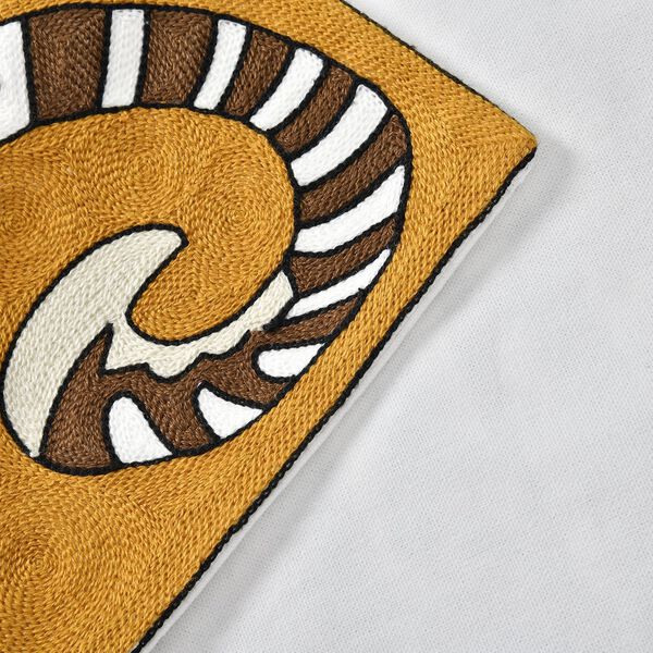 Besticktes Kissenbezug, Katzenpaar, Sonne und Mond image number 12