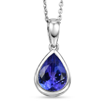 D'Joy AA Tansanit Anh&auml;nger mit 50cm Kette - 1,71 ct.