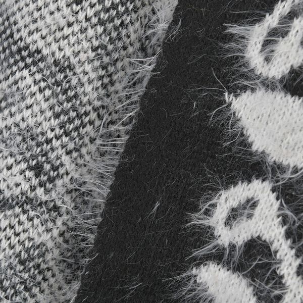 Flauschiger Cardigan in schwarz, Einheitsgr&ouml;&szlig;e image number 4