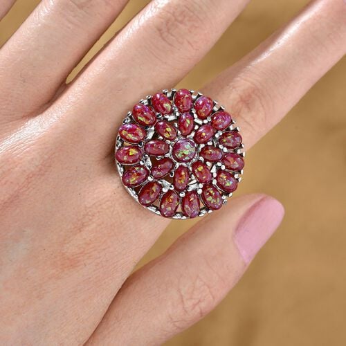 Simuliertes Rotes Resin Ring Flexibel cm ca. image number 1