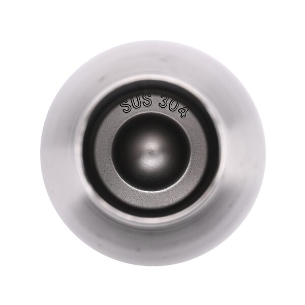 Doppelwandige Edelstahl-Trinkflasche, 500ml, Silber image number 3