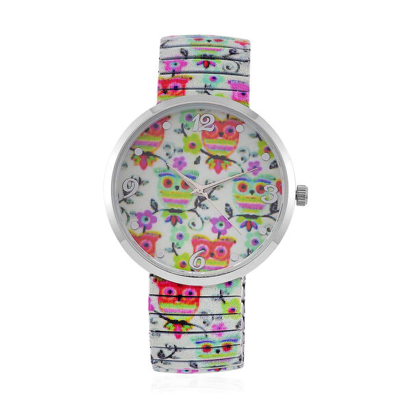 STRADA Armbanduhr &ndash; Eulen-Design, Japanisches Uhrwerk, Wasserresistent