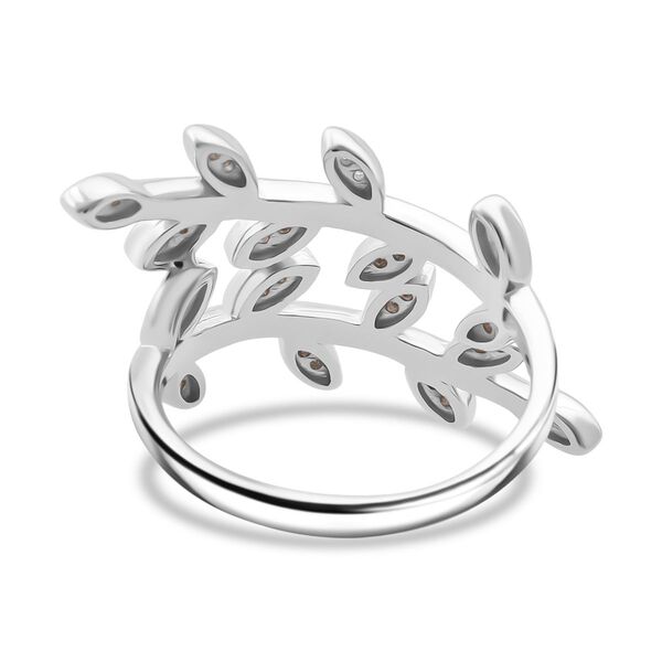 LUSTRO STELLA - Wei&szlig;er Zirkonia Ring 925 Silber rhodiniert (Gr&ouml;&szlig;e 18.00) image number 5