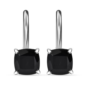 Schwarze Spinell-Ohrringe - 2,82 ct.