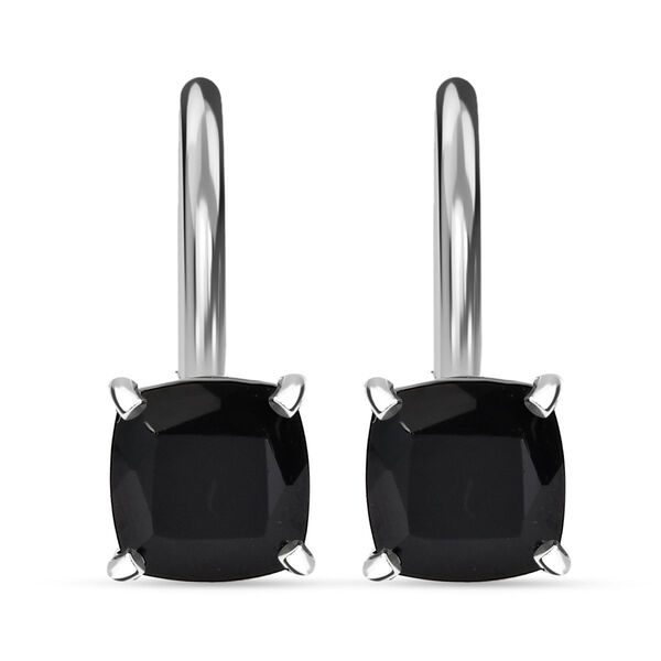 Schwarze Spinell-Ohrringe - 2,82 ct.