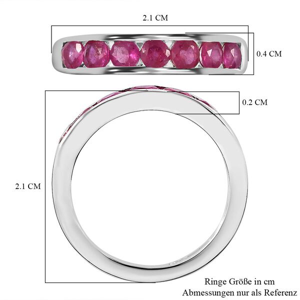 Afrikanischer Rubin-Ring- 1,11 ct. image number 7