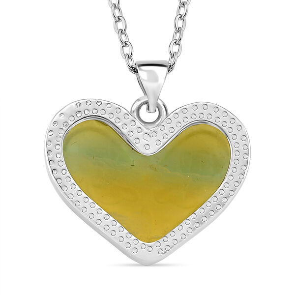 Mehrfarbiger Fluorit Schmuckset ca. 50 cm 316L Edelstahl ca. 20.00 ct image number 4