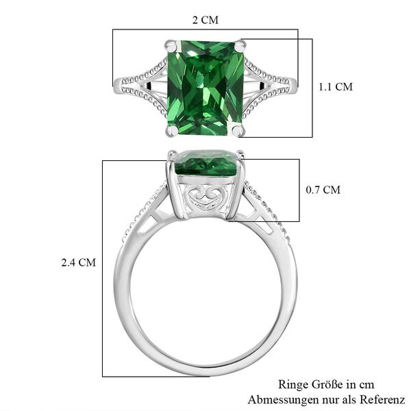 Gr&uuml;ner Zirkonia-Ring image number 6