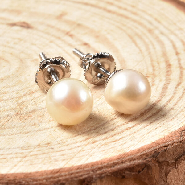 5-7 mm japanische Akoya-Perle-Ohrstecker - 10,46 ct. image number 2