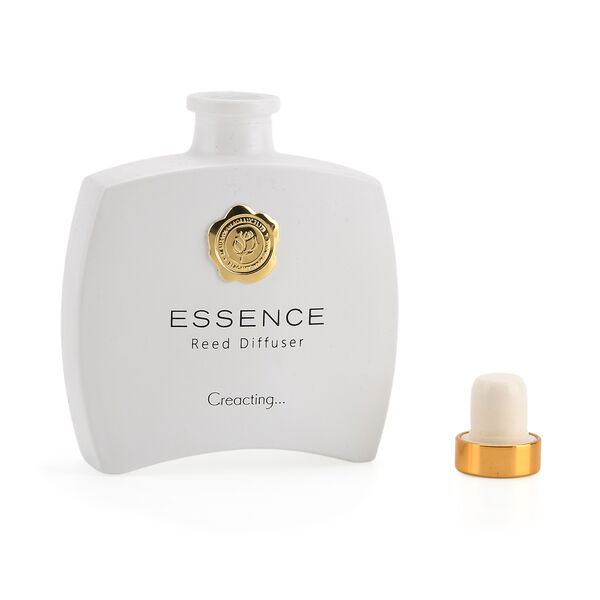 Kerzenset mit Duftstäbchen und Raumspray, Weiß, 5 % Parfümanteil, Raumspray 100 ml, Duftkerze im weißen Glas mit 100 g Paraffinwachs, Duftnote:  Tropische Früchte image number 5