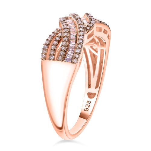 Natürlicher Champagner Diamant-Ring - 0,50 ct. image number 1