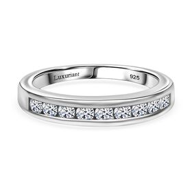 LUXURIANT DIAMOND - Lab Grown Diamant SI-GH Ring 925 Silber rhodiniert (Größe 20.00) ca. 0.50 ct