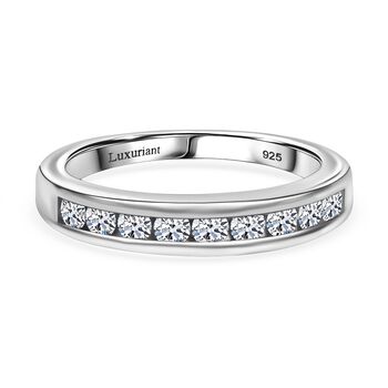 LUXURIANT DIAMOND - Lab Grown Diamant SI-GH Ring 925 Silber rhodiniert (Gr&ouml;&szlig;e 16.00) ca. 0.50 ct