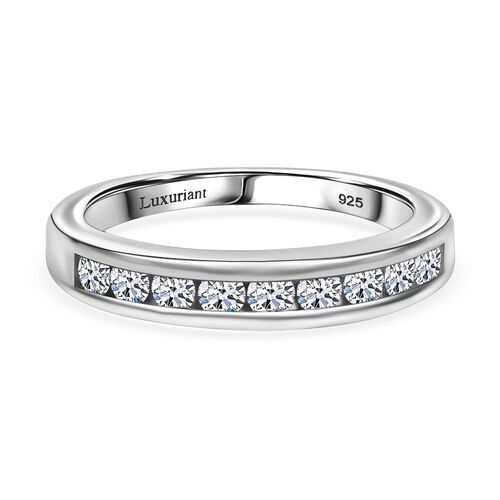 LUXURIANT DIAMOND - Lab Grown Diamant SI-GH Ring 925 Silber rhodiniert (Größe 18.00) (10-15 Werktage Lieferzeit) ca. 0.50 ct image number 0
