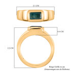 Grandidierit Ring 925 Silber vergoldet  ca. 0,98 ct image number 6