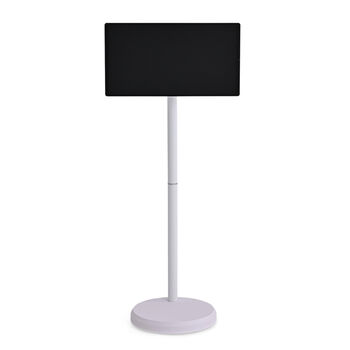 "D01 Smart stand display TV display 21.5INCH OS:aNDROID 15 Solution:MTK8786 Brightness:200-250cd/m2 Resolution ips:1080*1920/60hZ Memory:4G+64GB Color Gamut:sRGB100% WIFI:DUAL-BAND wIFI2.4G+5G Battery:6000Mah Speaaker:3w*2.4Q Camera:8MP Bulid-in color:whi