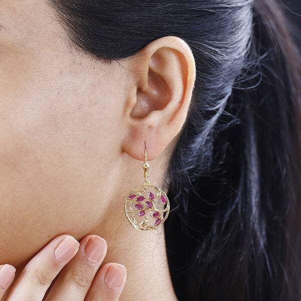 Afrikanische Rubin-Ohrringe - 2,23 ct. image number 3