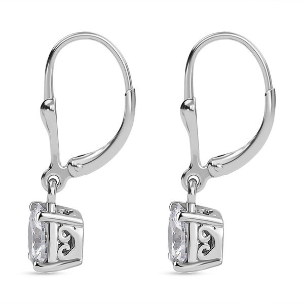 Wei&szlig;e Zirkonia-Ohrringe - 4,17 ct. image number 5