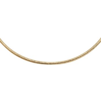 Royal Bali Kollektion- Schlangen-Halskette in 585 Gold, 45cm